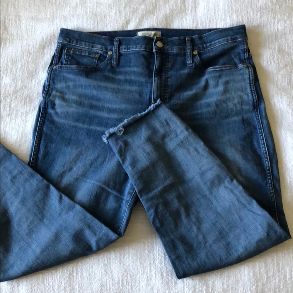 Madewell stovepipe jeans